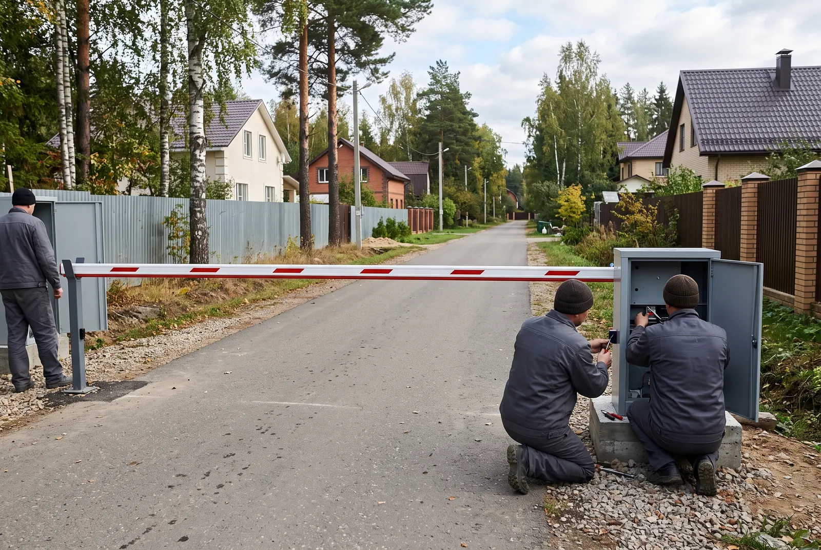 Установка шлагбаумов в Нижнем Новгороде